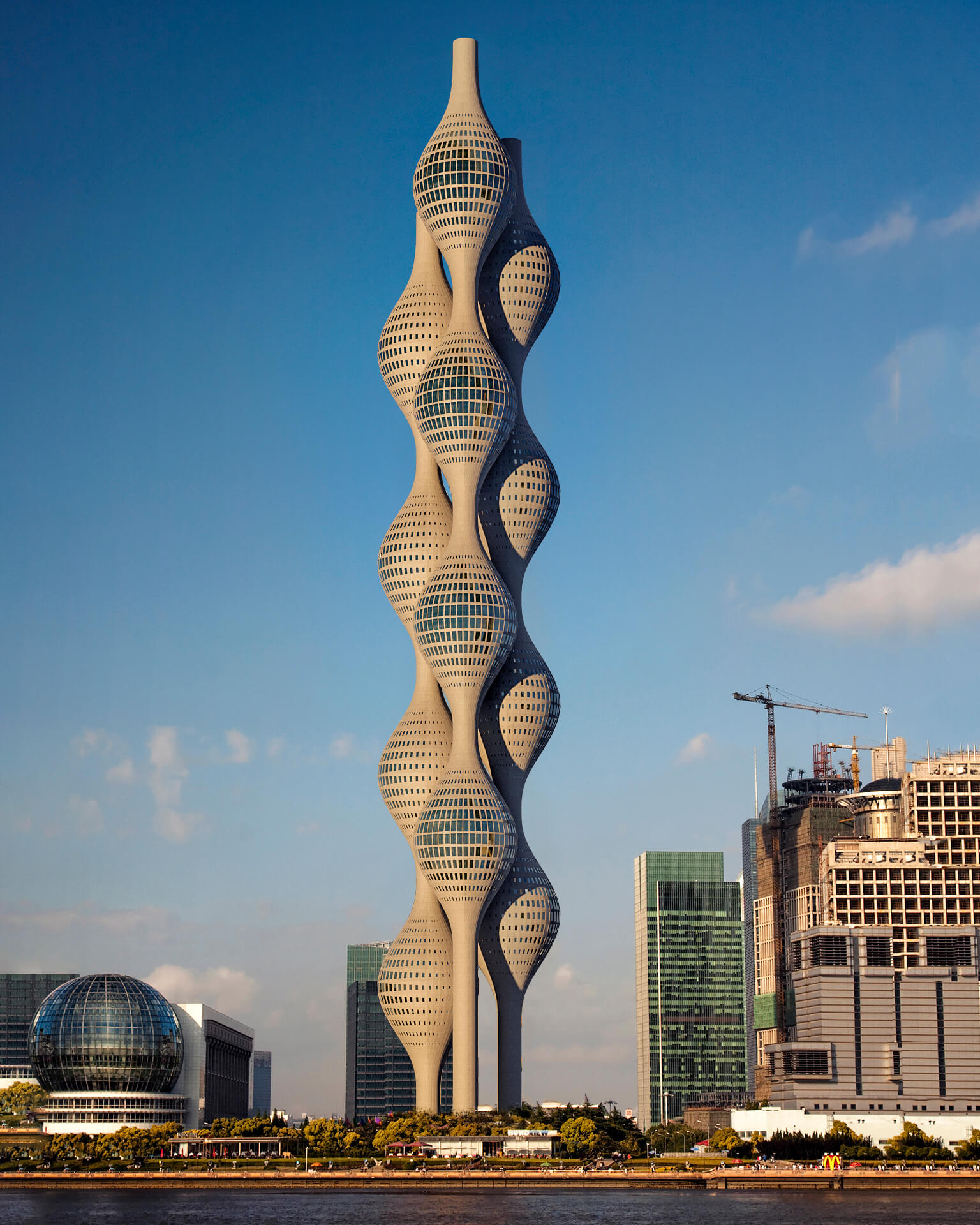 Ternary Tower: Le projet architecturale spectaculaire qui redessinerait Shangaï 1
